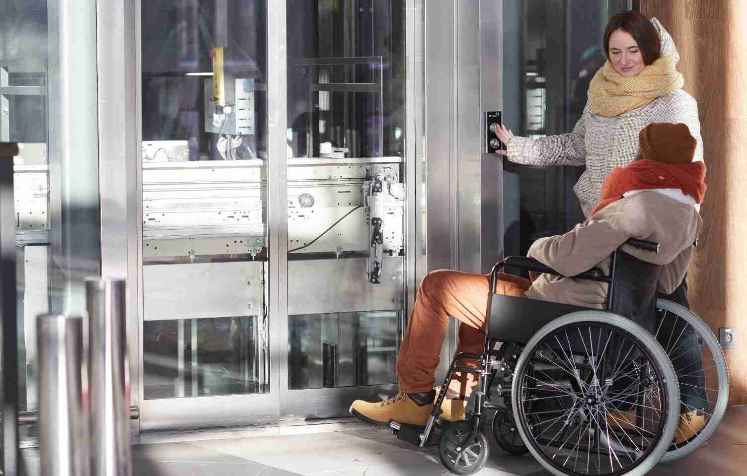 Accessible wheelchair elevators